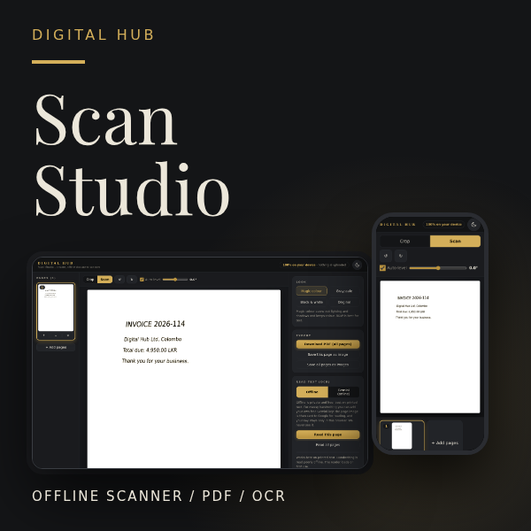 Scan Studio cover